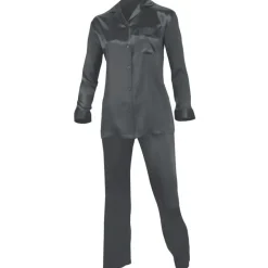 Seidenpyjama LONDON uni von Nightdreams aus 100% Seide