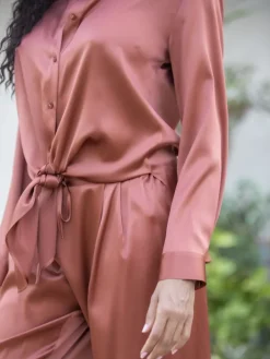 Seidenpyjama ROXANE elegant Stretchseide von Marjolaine