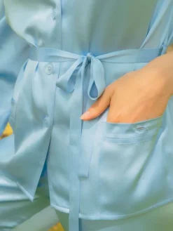 Seidenpyjama SOIE UNIE 100% Seide Marjolaine