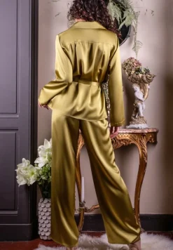 Seidenpyjama SOIE UNIE von Marjolaine Basic Line