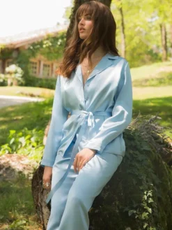 Seidenpyjama SOIE UNIE von Marjolaine Basic Line