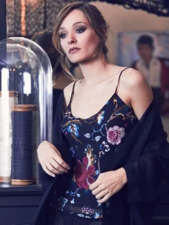 Seidentop 100% Seide FIDJI MOUSSELIN fein Marjolaine