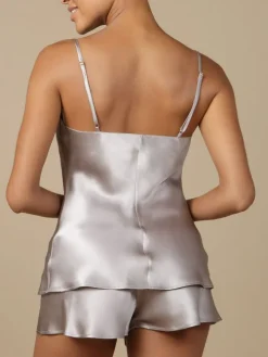 Seidentop 100% Seide ODON Satin von Marjolaine