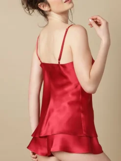 Seidentop 100% Seide ODON Satin von Marjolaine