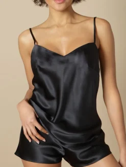 Seidentop 100% Seide ODON Satin von Marjolaine