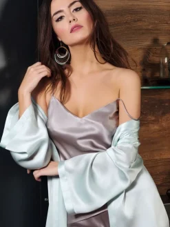 Seidentop 100% Seide ODON Satin von Marjolaine