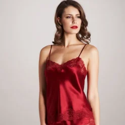 Seidentop DALIA mit Spitze von Vivis