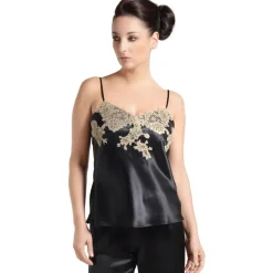 Seidentop RARE Calais Spitze Marjolaine