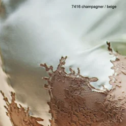 Seidentop RARE mit Spitze von Marjolaine