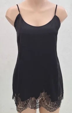 Seidentop SETA No. 12 mit Spitze von Chiara Fiorini