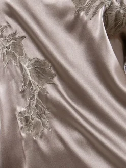 Seta Superior Top PRIMARIO aus Satin mit Seide von Cotton Club