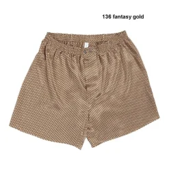 Silk Nightwear 100% Seide Herren BOXERSHORTS PRINT von Zimmerli