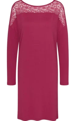 Sleepshirt LOUNGE ME AMOURETTE himbeer-rot von Triumph Eco Vero