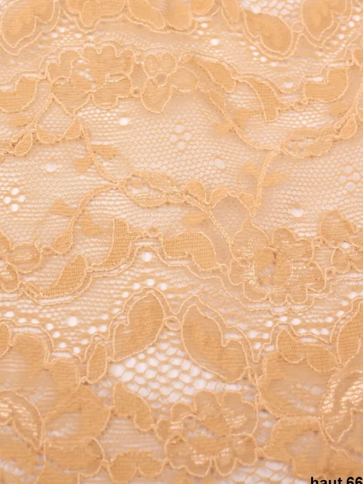 Slip Microfaser Spitze VERUSKA basic von Cotton Club Rubino