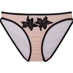 Slip PARK AVENUE von Dita von Teese mit Seide und Spitze