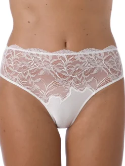 Slip SCARLETT aus Spitze mit Seide von Ritratti