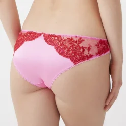 Slip Sexy Knicker CINAMON SUGAR pink-rot Mimi Holliday mit Seide