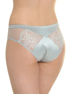 Slip VALSE Spitze und Satin uni von Prelude Milano