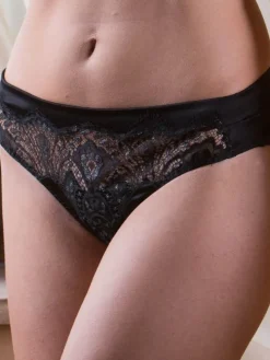 Slip ZAFRINA von Cotton Club mit Seide