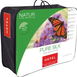 Sommer Seidendecke PURE SILK SD mit Lyocell-Satin von Hefel