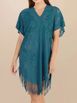 Spitze Strandtunika JESSE 20 einfarbig von Pain de Sucre