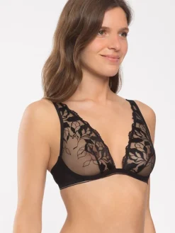 Spitze Triangel-BH SIN transparent von Maison Lejaby