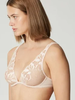 Spitze Triangel-BH SIN transparent von Maison Lejaby