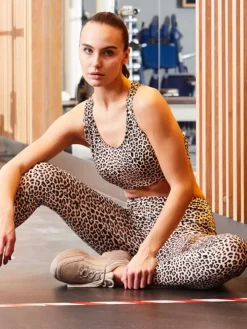 Sport Leggings SABBIA Leo-Print von Fürstenberg