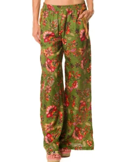 Strandhose mit Seide DAFNE von Laetitia Beachwear