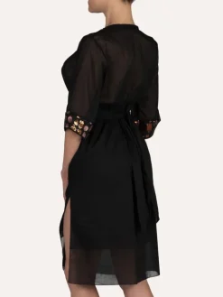 Strandkaftan FRESIA mit Pailletten von Cotton Club Mare