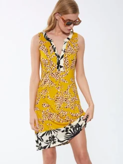 Strandkleid SANTORINI mais-bunt von Fürstenberg