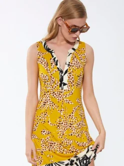 Strandkleid SANTORINI mais-bunt von Fürstenberg