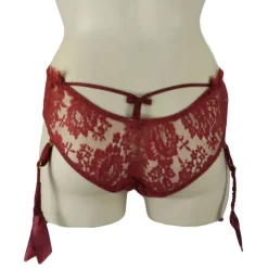 Straps-Slip TEASE SUSPENDER BRIEF von Shell Belle Couture