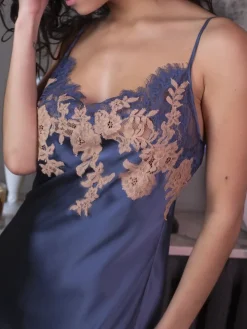 Stretchseide Nachthemd NINA Marjolaine Lingerie