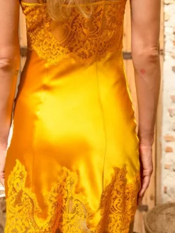 Stretchseide Neglige NINA exquisit Marjolaine