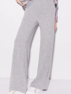 Strick Lounge-Hose weit von Chiara Fiorini mit Wolle und Kaschmir