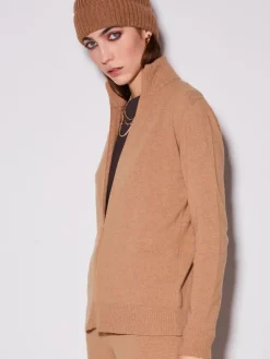 Strickjacke kurz von Chiara Fiorini mit Wolle und Kaschmir