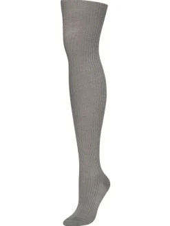 Strumpfhose gerippt mit Kaschmir von Bleuforêt