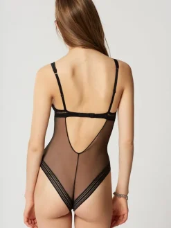 Tüllspitze String-Body MISS LEJABY edel von Maison Lejaby