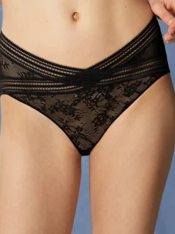 Tüllspitze Taillen-Slip MISS LEJABY uni von Maison Lejaby