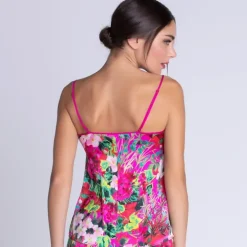 Top ENVOLEE DE FLEURS aus Stretchseide von Lise Charmel