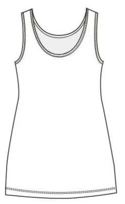 Trägershirt CINDA von Kokon Zwo mit Seide und Leinen