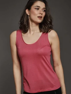 Trägershirt CINDA von Kokon Zwo mit Seide und Leinen