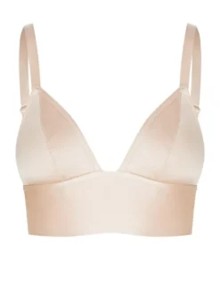 Triangel BH GLORIA SMOCK uni von Cadolle mit Seide