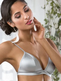 Triangel-BH mit Seide REGALE Cotton Club Seta Superior