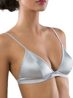 Triangel-BH mit Seide REGALE glatt von Cotton Club Seta Superior