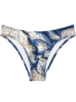 Triangel-Bikini SELENA TIZYA 66 blau-creme von Pain de Sucre