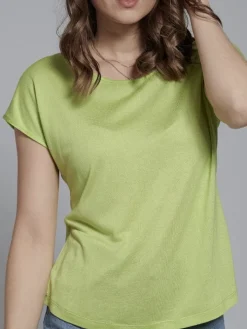 T-Shirt CINDA von Kokon Zwo mit Seide und Leinen