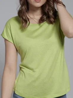 T-Shirt CINDA von Kokon Zwo mit Seide und Leinen