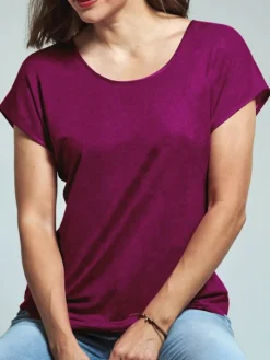 T-Shirt CINDA von Kokon Zwo mit Seide und Leinen